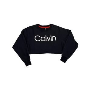 Calvin Klein Performance Women's Black Cropped Sweater Small